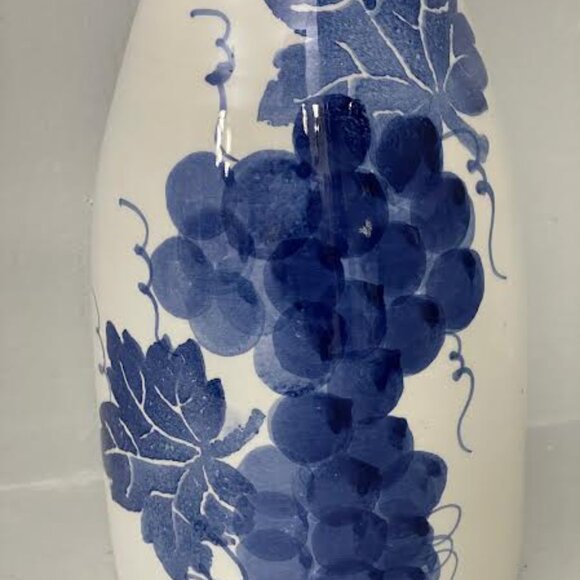 Vintage William Sonoma Ceramiche Alfa Blue & White Carafe Made in Italy - Picture 10 of 10